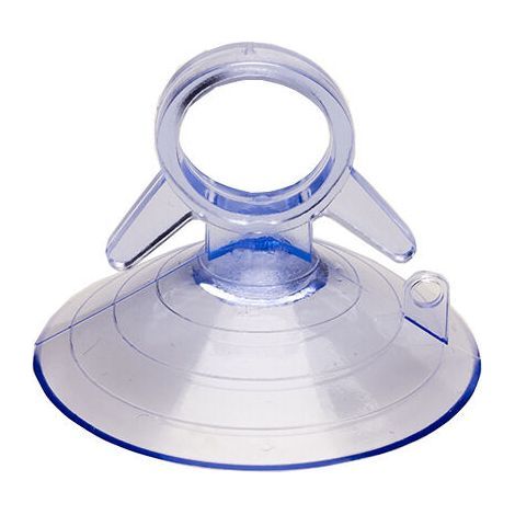 Lot de 10 ventouses transparentes 45mm – PVC de haute qualité – Forte adhérence pour surfaces lisses – Idéal pour pare-soleil voiture (1/5)