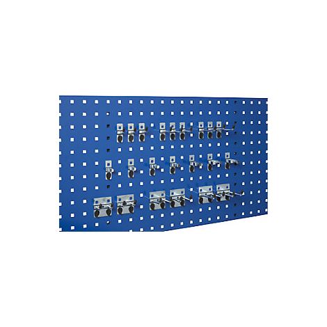 Juego de pared perforada  juego completo: placa perforada + 22
