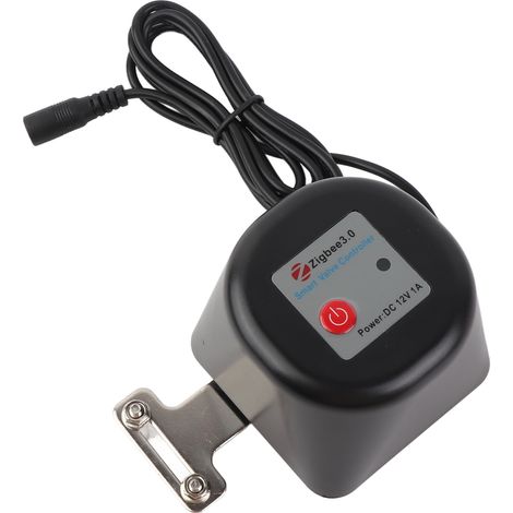 Contrôleur de vanne intelligent ZigBee, commande à distance APP et minuterie pour ouverture fermeture vanne eau et gaz, 12V, ABS, 1 et 1.25 pouce (1/5)