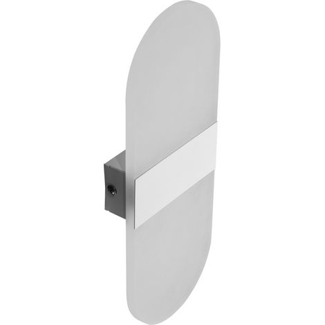 Applique Led da parete Cellini 6W rettangolare Bianco IP44 Bianco neutro 4000K Novaline