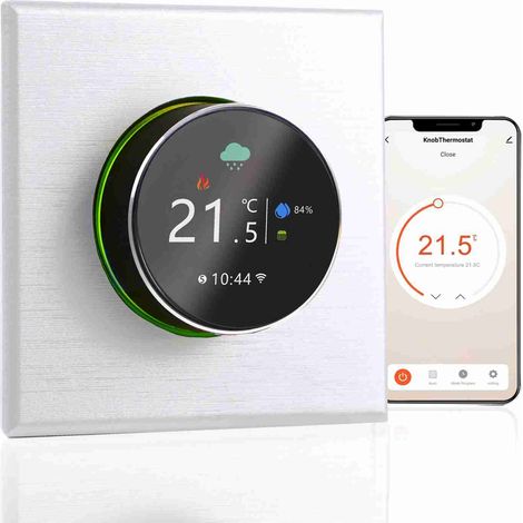 Eosnow WiFi-Thermostat, Smartphone-APP, Fernbedienung, Handbuch und Programmiermodus für Zuhause (1/5)