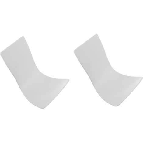 Plateaux Anti-Goutte pour Distributeurs de Savonnette en Plastique ABS Blanc, Lot de 2, Bac de Récupération Adapté aux Lave-Mains, Usage Pratique en Buanderie et Salle de Bain'-'- (1/5)