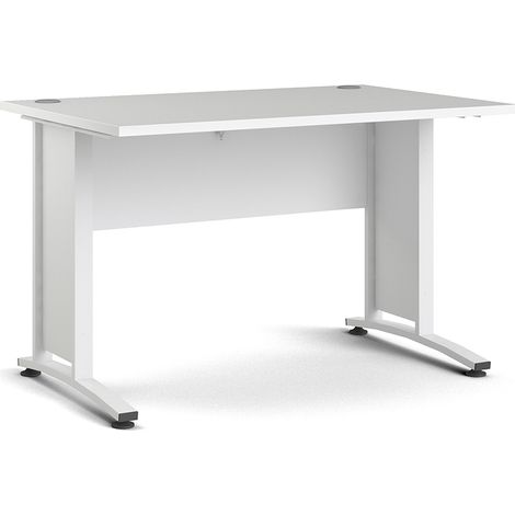 Prisme Schreibtisch Breite 120 cm weiss (1/5)