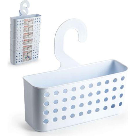 Colgador baÑo blanco