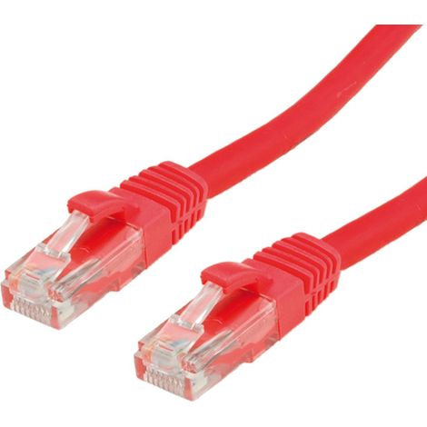 VALUE Patchkabel Kat.6 Class E UTP LSOH rot 10m