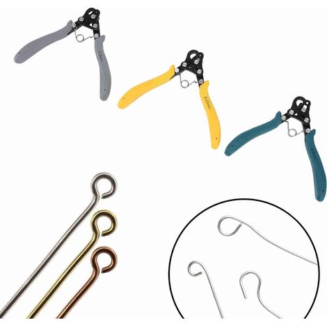 Jeu de boucles en une étape, pinces à boucler en fil de 1.5mm, 2.25mm, 3.0mm, pour la fabrication de bijoux artisanaux de calibre 18 à 26 (1/5)