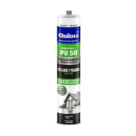 Cartucho sellador poliuretano gris sintex pu-50 quilosa