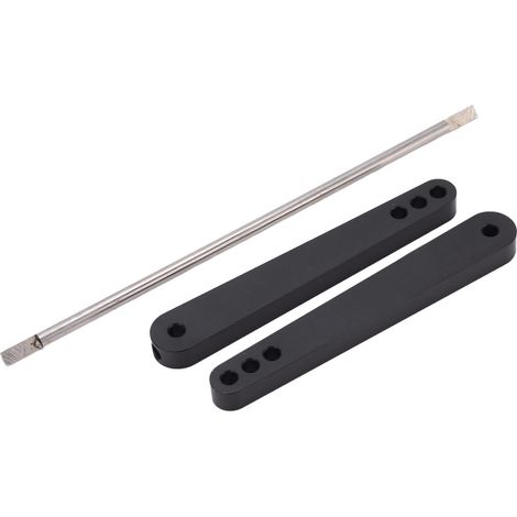 Barre anti-basculement, barre d'équilibrage, barre antiroulis renforcée pour voiture RC Axial Wraith RR10 1/10 (noir) (1/5)