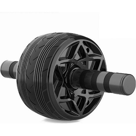 Roue Abdominale - Double Roue - Plastique Résistant - Pour Exercices Ventre et Taille à Domicile - 1 Pièce (1/5)
