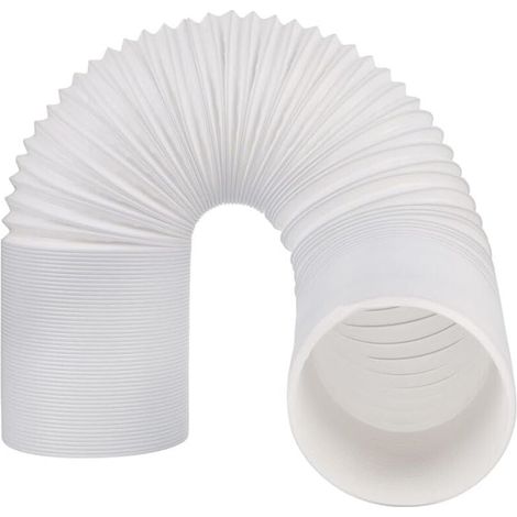 Tuyau d'évacuation flexible en PVC pour climatiseur portable , Ø15 cm x 300 cm, kit de remplacement (1/4)