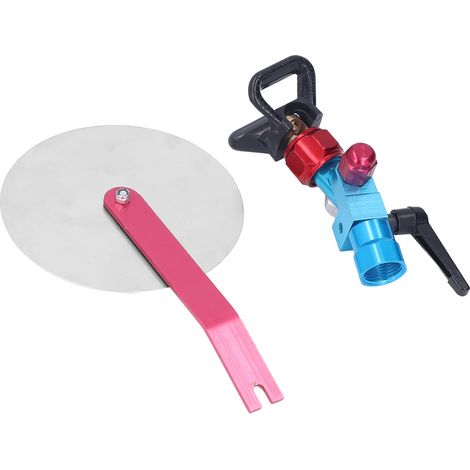 Déflecteur pour pistolet à peinture sans air, déflecteur à disque universel pour outils de pulvérisation anti-éclaboussures (1/5)