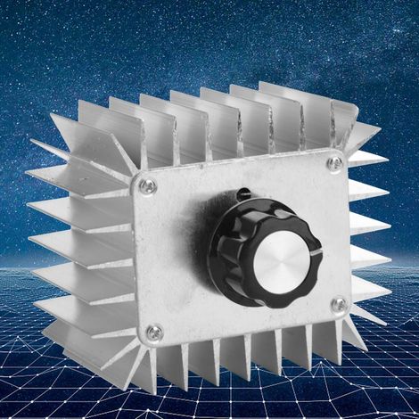 Contrôleur de vitesse de moteur à thyristors 5000 W AC 220 V, régulateur de puissance réglable pour la température