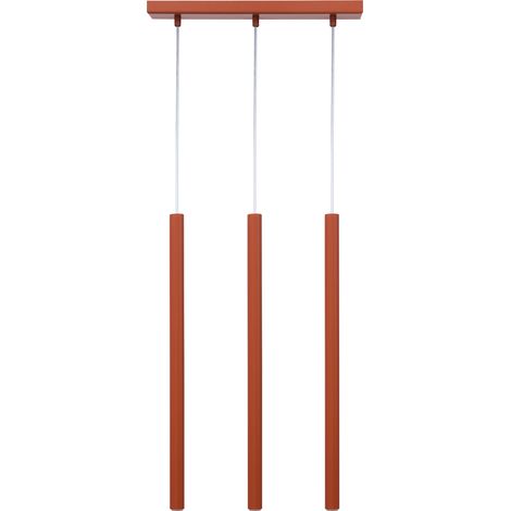 Lampada sospensione moderna tripla mattone 38cm G9 Sigma (1/3)