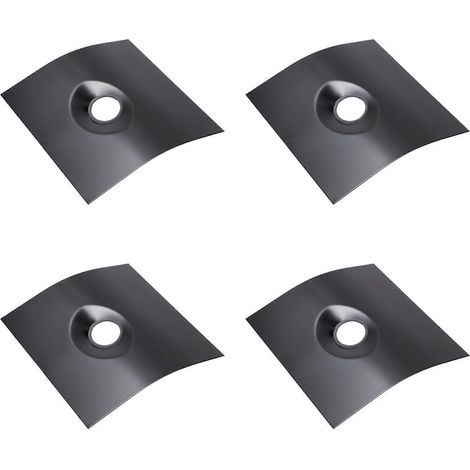 4 plaques de réparation soudées pour cric de levage de voiture, compatibles avec Mercedes-Benz W124, W140, W126 et Vito 638. (1/5)