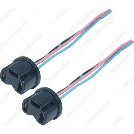 Car LED/HID headlight halogen bulb round plug H4 bulb socket round corner socket with locking copper core wire (1/4)
