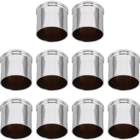 10 Pièces Robinet Séparateur Cuivre Argenté (1/5)