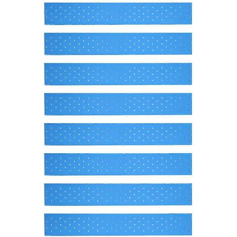 8 bandes adhésives double face imperméables pour perruques à dentelle frontale et extensions (1/5)
