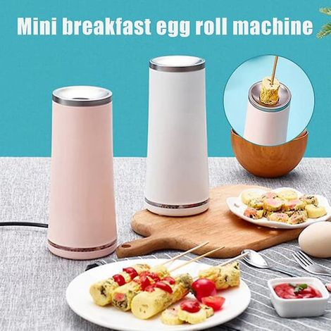 Machine automatique à rouleaux de printemps, moules à œufs, mini-cuiseur à œufs, machine à petit-déjeuner instantané AU (1/4)