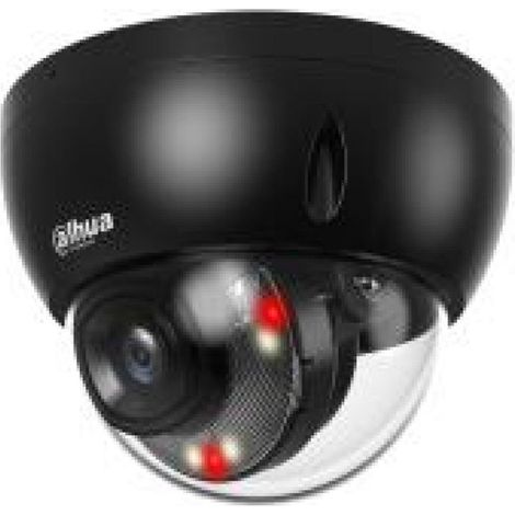 Dahua WizSense 4MP Smart Dual Light Wide-Angle Dome Camera (Noir)