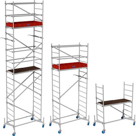 Krause Fahrrollenset 150 mm höhenverstellbar - 4 Stück Rolle