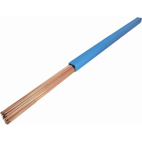 ELETTRODI SALDATURA RIVESTITI RAME SALDATRICE ELETTRODO SALDARE TIG 2.4mm x 1 M