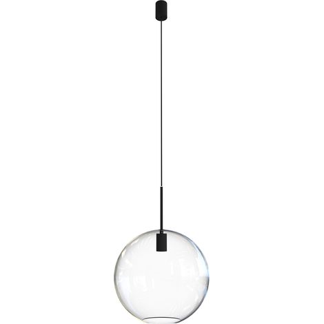 Suspension Nowodvorski Sphere 7846 Ø35 noir verre E27 (1/5)