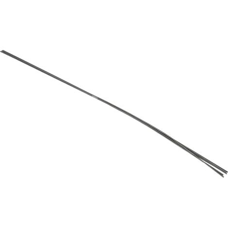 Tige filetée RS PRO Acier Inoxydable Brut, M3 x 1m ( Prix pour Paquet de 5 )