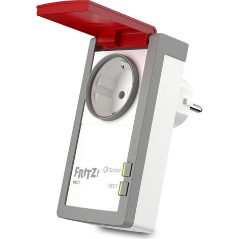 AVM FRITZDECT 210 enchufe inteligente Blanco 3450 W - Enchufes inteligentes (Inalámbrico, Interior / exterior, Blanco, IP44, 3450 W, 230 V) (1/4)