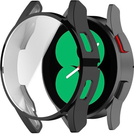 Funda con protector de pantalla para Samsung Galaxy Watch 4 de 44 mm, color negro. (1/5)