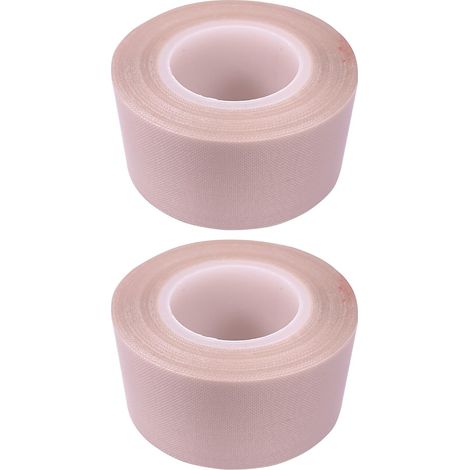 2x Ruban adhésif PTFE anti-adhérent haute température Bande Tissu de verre enduit Imprimante 3D Machine sous vide, blanc 30mm x 10m (1/5)