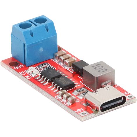 Module de charge pour batterie 2S Type-C vers 8,4 V, module Boost pour batterie lithium, rouge 4 A (1/5)