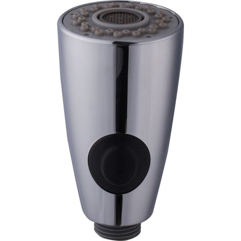 Buse de robinet de cuisine, double buse, adaptée aux robinets mélangeurs de cuisine, chromée, G1/2 pouce.