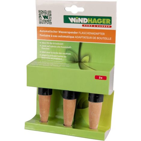 Windhager Automatischer Wasserspender Flaschenadapter 3 Stück Zubehör (1/2)