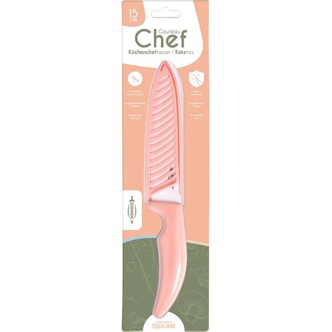 Durandal - Couteaux de cuisine en céramique avec étui, 4 tailles de lames - Découpe, épluche et tranche viandes, légumes, fruits (1/5)
