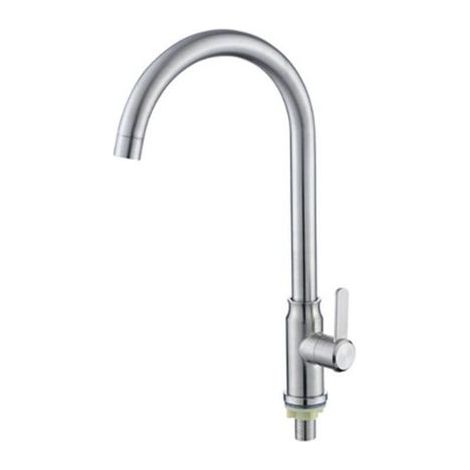 Hersteller von einteiligen Küchenarmaturen aus Edelstahl 304 mit gebürsteten, verstopfungsfreien Drehkugellagern für Spülbecken und Waschbecken - Einteiliges Kugellager mit großem Winkelstück.