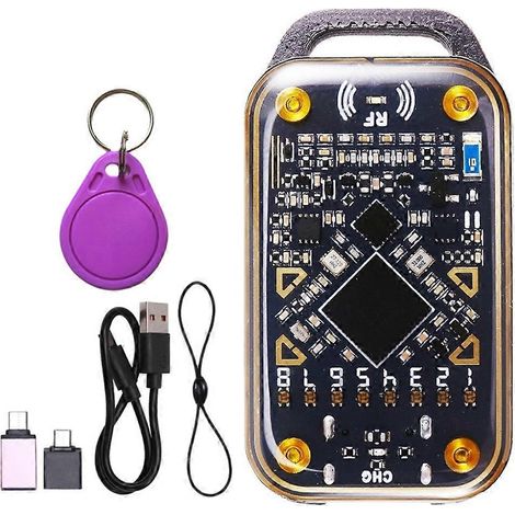 Lecteur de puces RFID Chameleon Ultra + émulateur de carte à puce porte-clés CUID NFC 125K 13,56 MHz, décodage de cartes à puce d'identification (1/5)