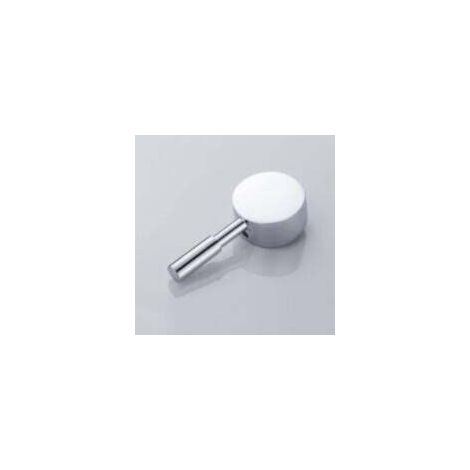 Bardusch-Ensemble de boutons de douche chaude et froide 1 paquet, pièce de rechange pour poignée de douche avec vis de réglage, bouton de douche chaude et froide à poignée unique, chrome