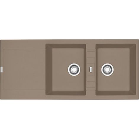 Évier MARIS FRAGANIT MRG 621 - Oyster (Sous-meuble 90 cm) 1160 x 500 mm - Réversible - Franke (1/2)