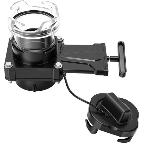 Vanne d'égout RV avec adaptateur transparent de 3.5 pouces, capuchon étanche pour raccords de 3 pouces, anti-odeur SW217 (1/5)