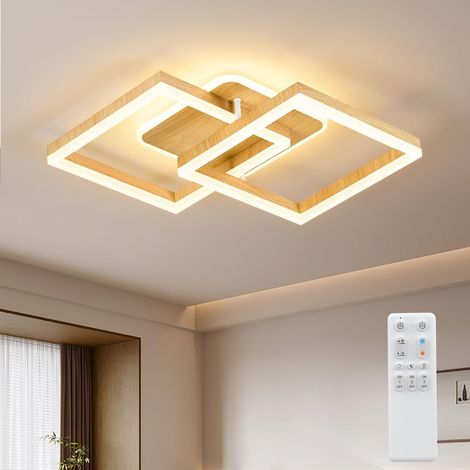 MODLICHT Lampadaire LED 40W : Réglable en Luminosité, Blanc Chaud à Blanc Froid (3000K-6500K), 3600LM Lumineux, Design Noir Stylé (65x42x12cm) (1/5)