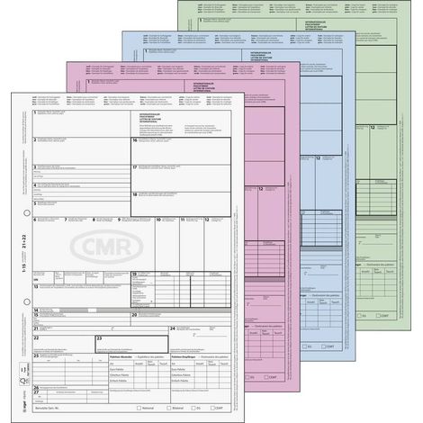 Sigel Formulaire de lettre de voiture FB490 DIN A4 (1/4)