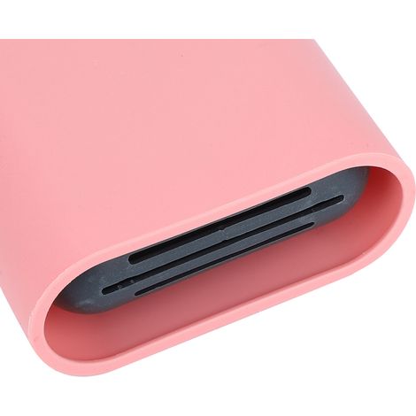Wandmontierte WC-Bürste mit langem Griff und Halterung – PP+TPR-Reinigungsset – Weiß, Rosa, Blau, Dunkelgrau (optional) – 355 mm – Komplettset (1/5)