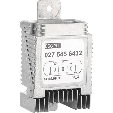 Unité de commande du ventilateur de refroidissement moteur 0275456432 A0275456432 Compatible avec Mercedes Benz W215/W220/S500 2000‑2006 (1/5)