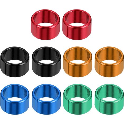 Anneaux de Pigeon en Aluminium 10pcs Légers et Solide pour Identification des Pattes de Volaille en Gestion Avicole Intérieure (1/5)