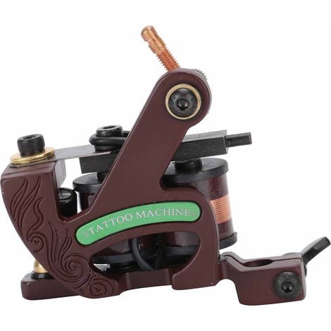 Machine à tatouage professionnelle en alliage - Moteur puissant pour liner et shader - Machine de tatouage robuste (22028-2) (1/5)