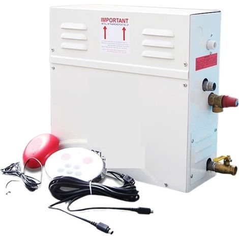 Poêle de sauna Poêle de sauna électrique, Générateur de vapeur de machine de sauna de 3KW 4.5k, machine de hammam à la maison, contrôleur numérique d'équipement de sauna commercial de four à flux humi (1/5)