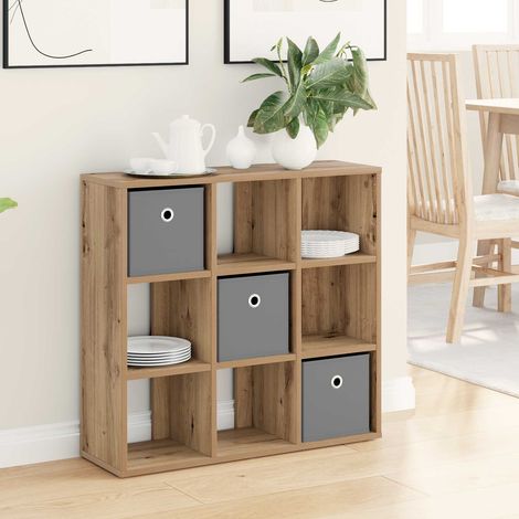 vidaXL Buffet Chêne artisanal 73,5 x 24 x 69,5 cm (1/5)