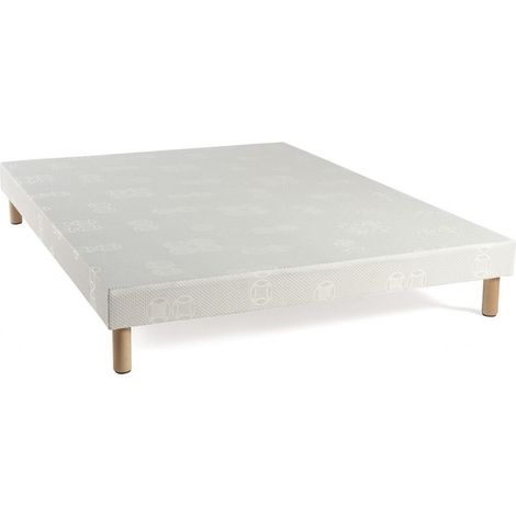 Sommier tapissier recouvert 13 cm NIAGARA 70x190 (1/4)
