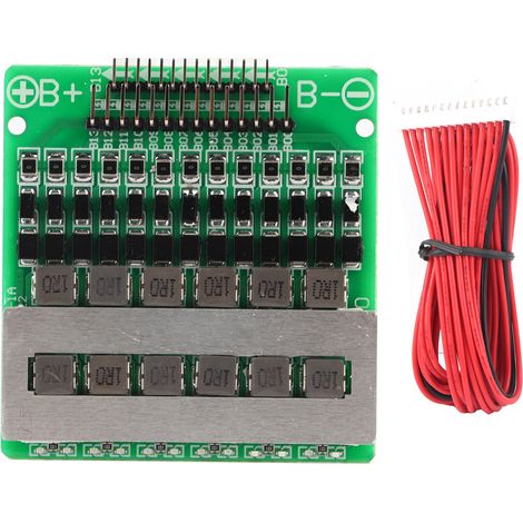 Module de batterie équilibreur actif 13 fils ternaire/fer-lithium 2.0+2.54 broches double rangée (1/5)