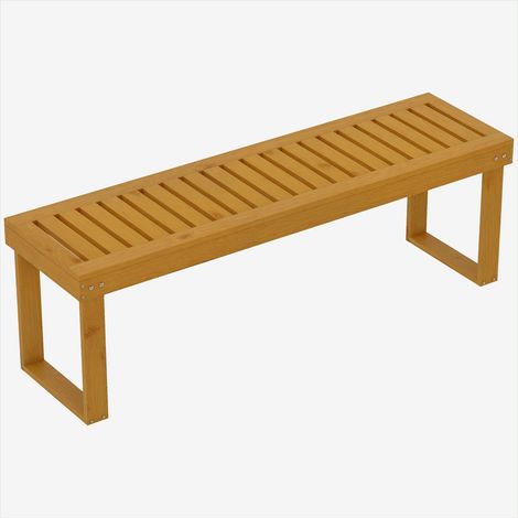 SunJet Banc de jardin, banquette extérieure, en pin massif 2 places - Réf. RZA6U7AZFSY5 (1/5)